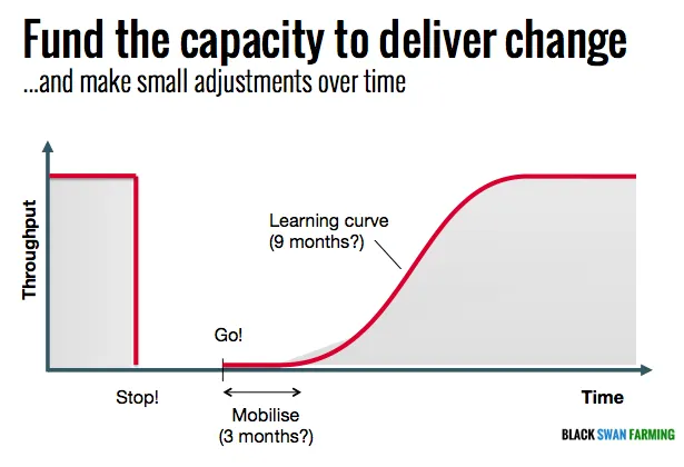 Fund capacity to deliver change