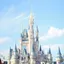 castle in amusement park on sunny day